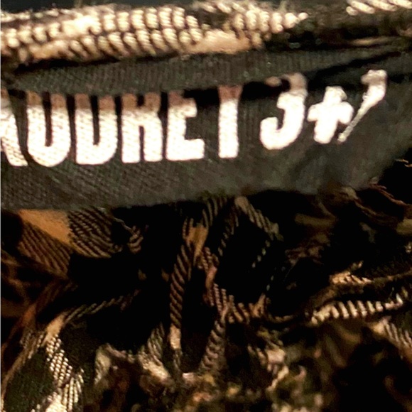 Audrey 3+1 Gingham Cropped Gypsy Top ☁︎ - Picture 4 of 5